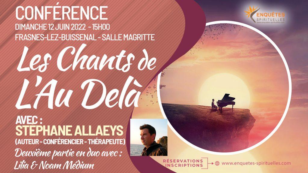 12 Juin – Les Chants de l&rsquo;Au-Delà – Conférence