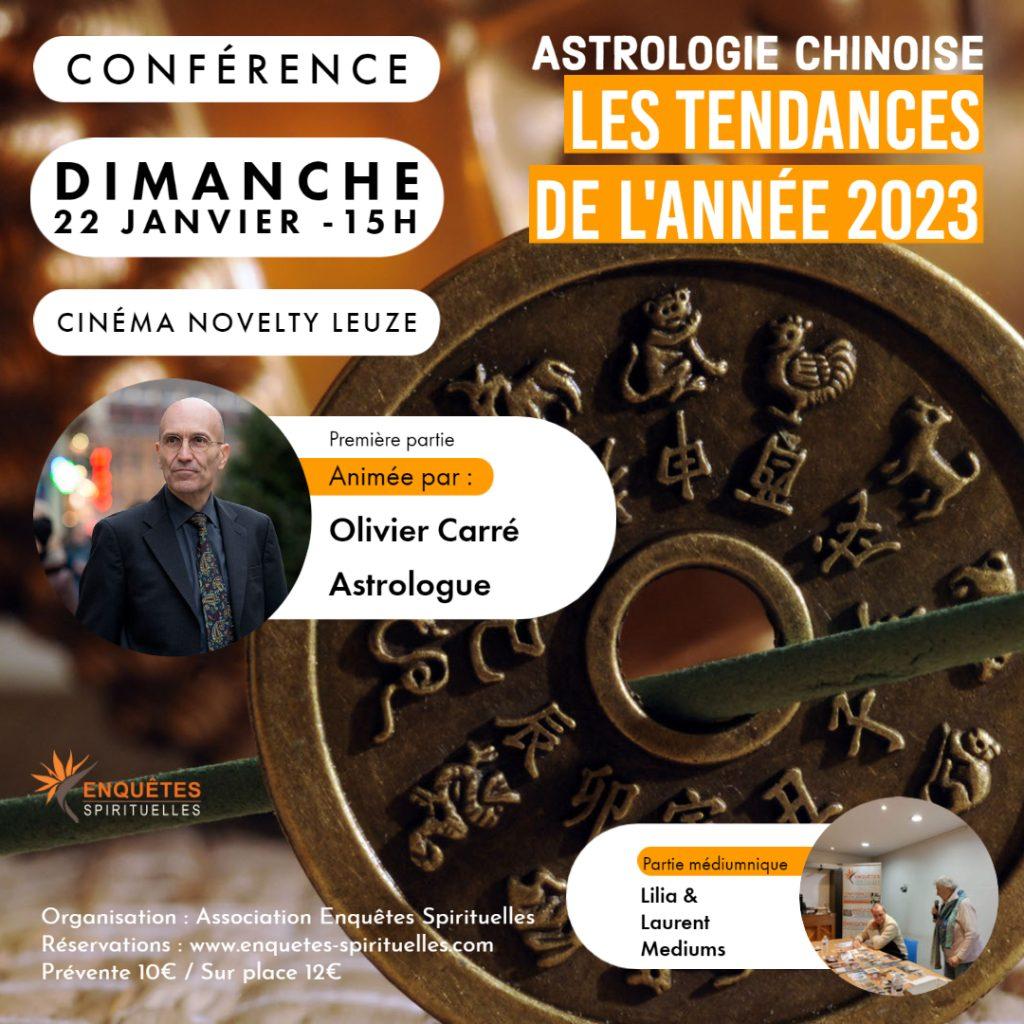 Conférence Astrologie Chinoise : les tendances de l&rsquo;année 2023
