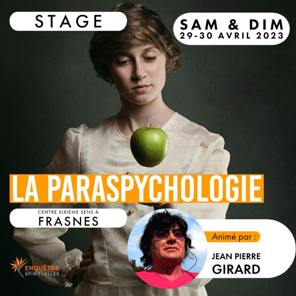 Stage avec Jean Pierre Girard