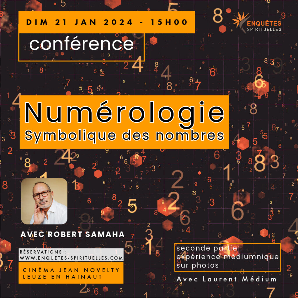 21 JAN 2024 – prochaine conférence