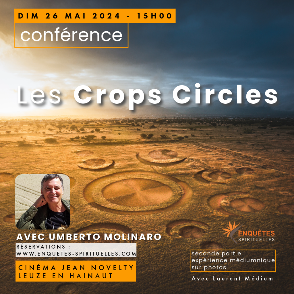 Les Crops Circles – Conférence le 26 Mai