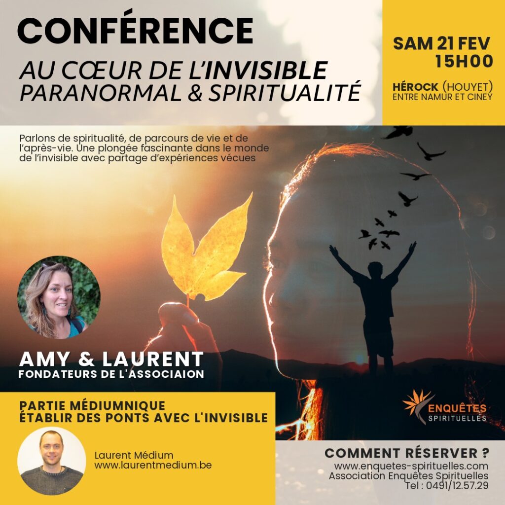 Conférence à Houyet !