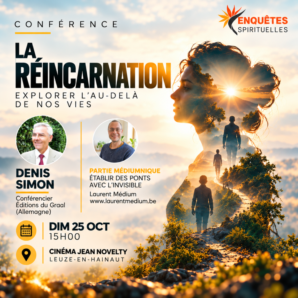 Conférence : la réincarnation avec Denis Simon